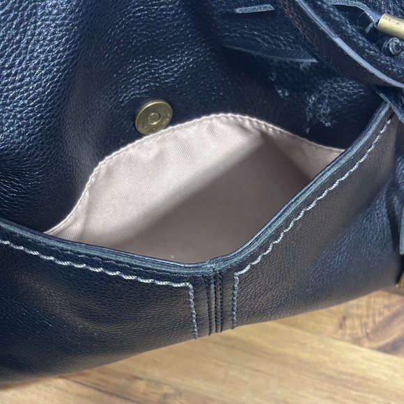 The Sak Chic Black Leather Crossbody Bag - Picture 9 of 14